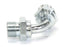 Adaptador hidráulico 3/8'' BSP Macho x 3/8'' BSP Macho 90° (S.14120)