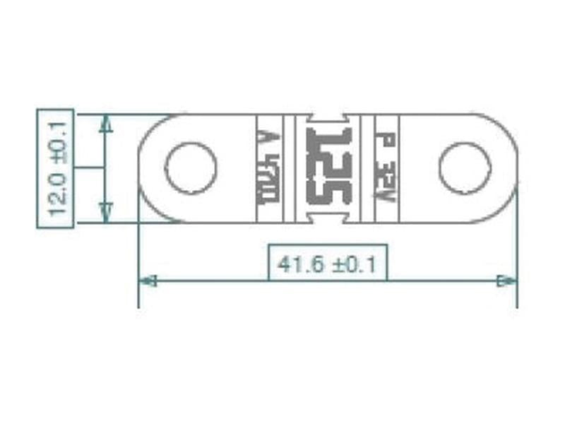 Fusivel Midi 30 Amps (laranja) 40 x 10mm (S.143244)