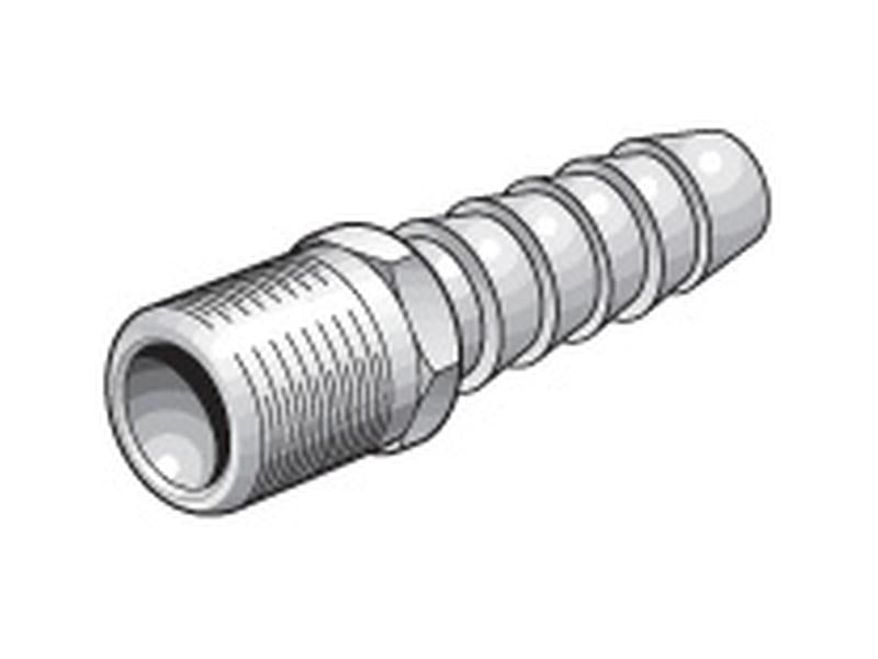 Mangueira de extremidade com diâmetro interno de 3/8'' para rosca macho BSPT com 1/4 (S.14356)