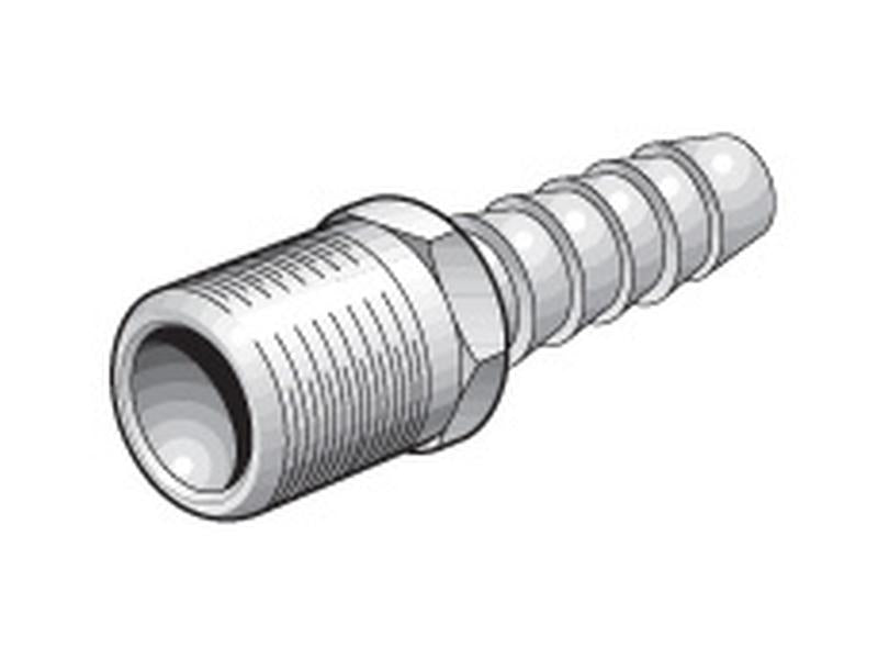 Mangueira de extremidade com diâmetro interno de 3/8'' para rosca macho BSPT com 3/8 (S.14359)