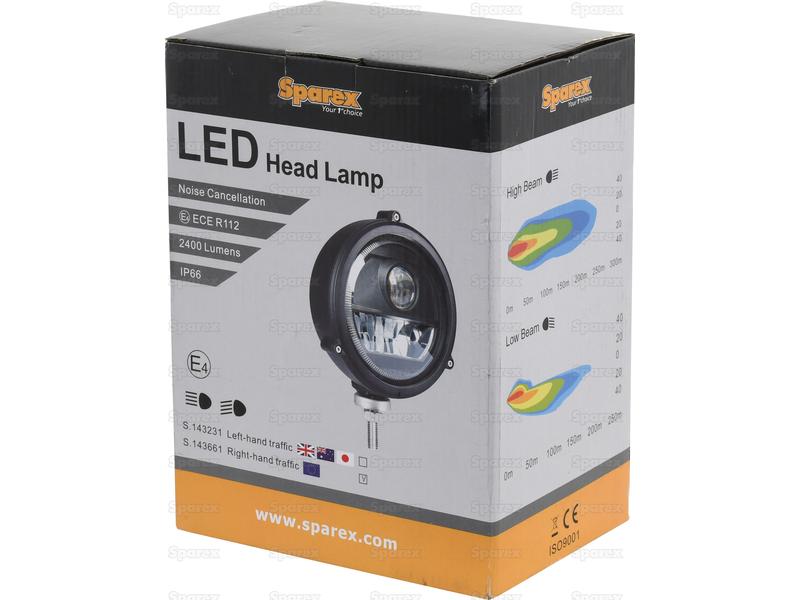 LED Farol LED, CISPR 25: Not Classified, Esq./Dt. (Dt.), 1200 - 1290 Lumens, 10-30V (S.143661)