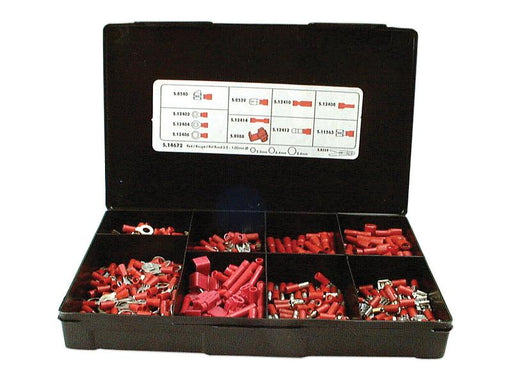 Sortido 430 un. Kit Terminais Vermelho (S.14672)