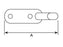 Rope Cleat - Single Ended 140mm (S.14720)