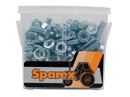 Balde pequeno 100 un. Parafuso métrico, M6 - M10x25 - 75mm (S.14734)