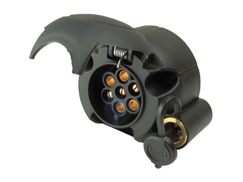 Ficha femea 7 lig. e jack Plástico (S.14782)