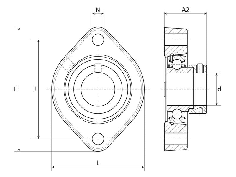 NTN SNR Chumaceira (ESFD204) (S.148254)