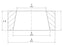 Casquilho bico do carregador frontal - Ø50 x 15mm (Ø32) (S.14901)