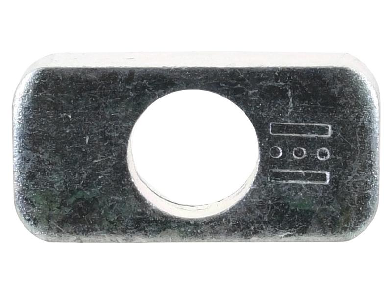 Placa 40x80mm Orifício Ø 28mm (S.150007)