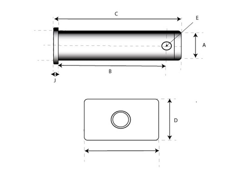 Cavilha 16x65mm Cat. (S.150235)