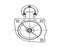 Motor de Arranque - 12V, 3.1 Quilowatts (Sparex) (S.150749)