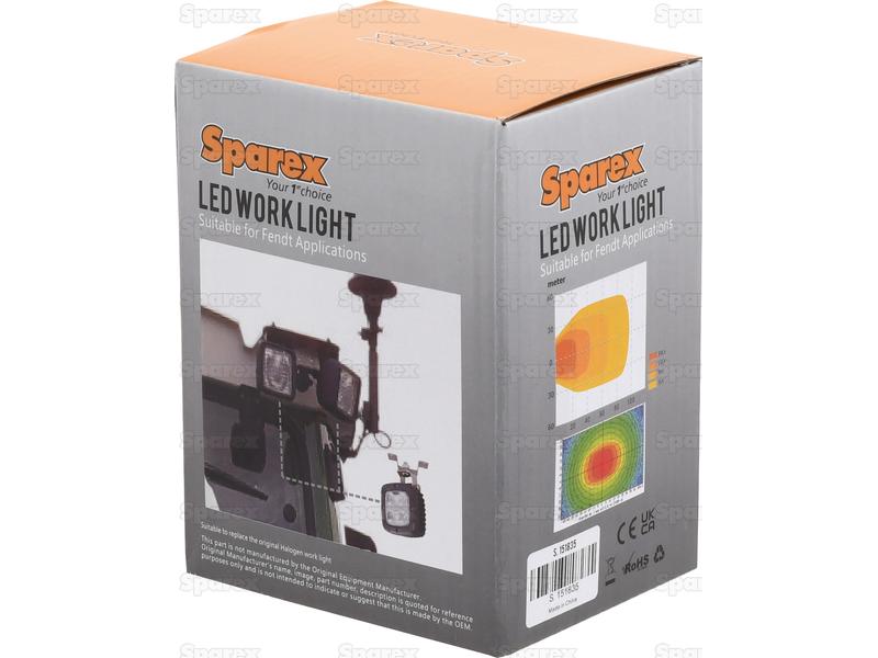 Farol de trabalho LED, 4000 Lumens, 10-30V (S.151835)