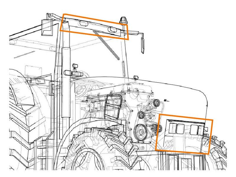 Farol de trabalho LED, 4050 Lumens, 10-30V (S.151838)