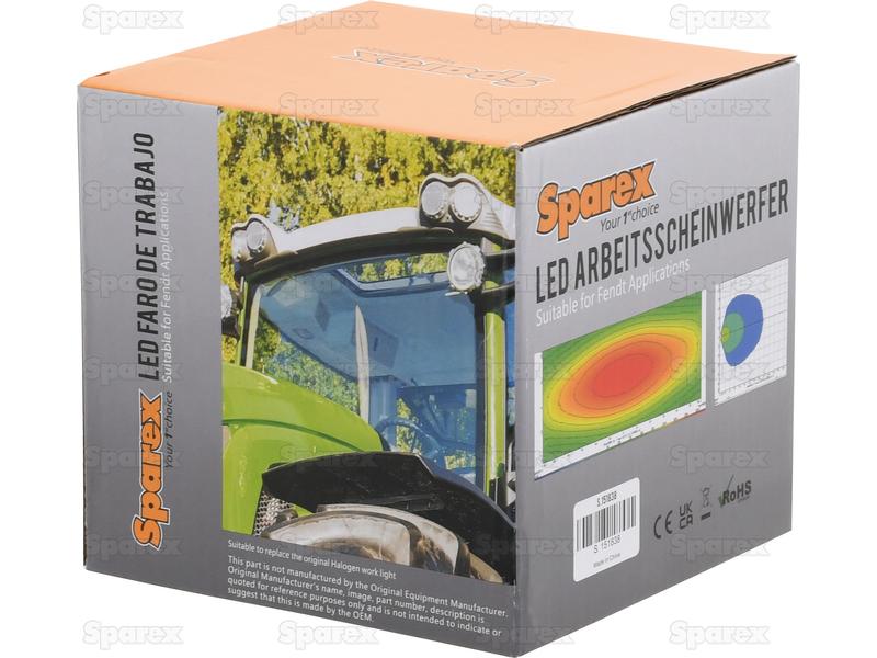 Farol de trabalho LED, 4050 Lumens, 10-30V (S.151838)