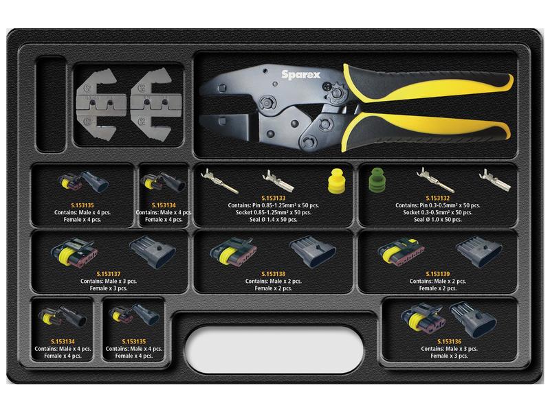 Conectores Alemães DT, Kit Universal, 439 un. (S.152536)