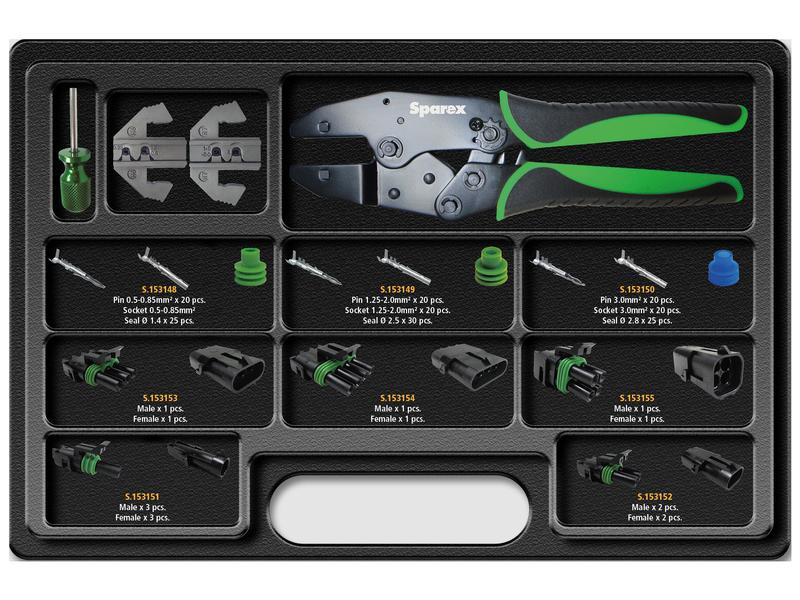 Conectores Alemães DT, Kit Universal, 220 un. (S.152537)