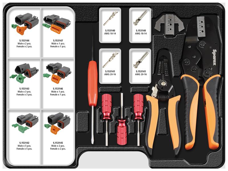Conectores Alemães, Kit Universal, 520 un. (S.152538)