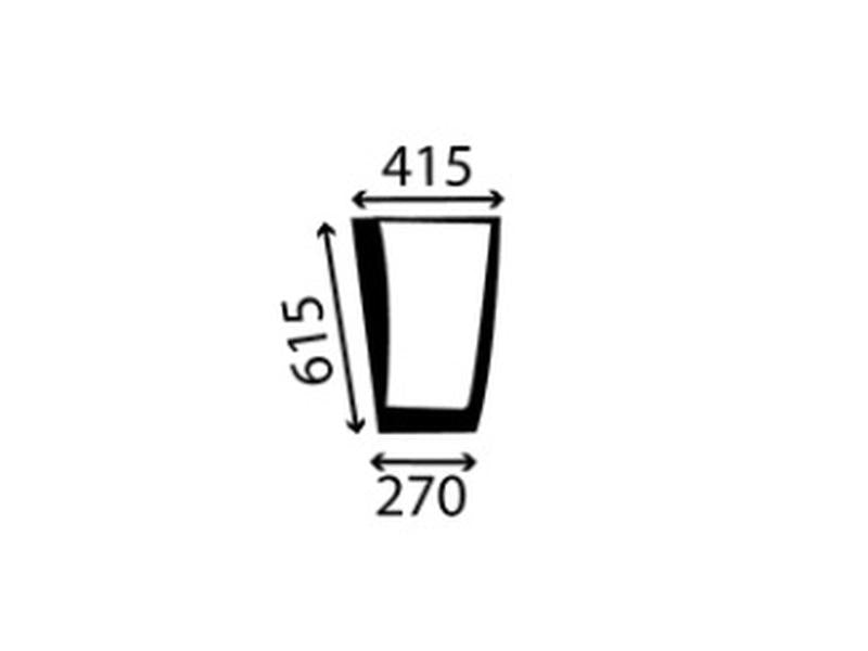 Lower Front Glass Esq. (S.152612)