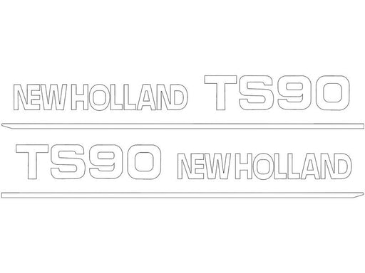 Kit Autocolantes TS90 (S.152870)