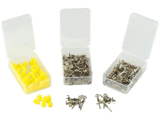 Kit conectores italianos recarga pino e vedante 200 unidades (S.153133)