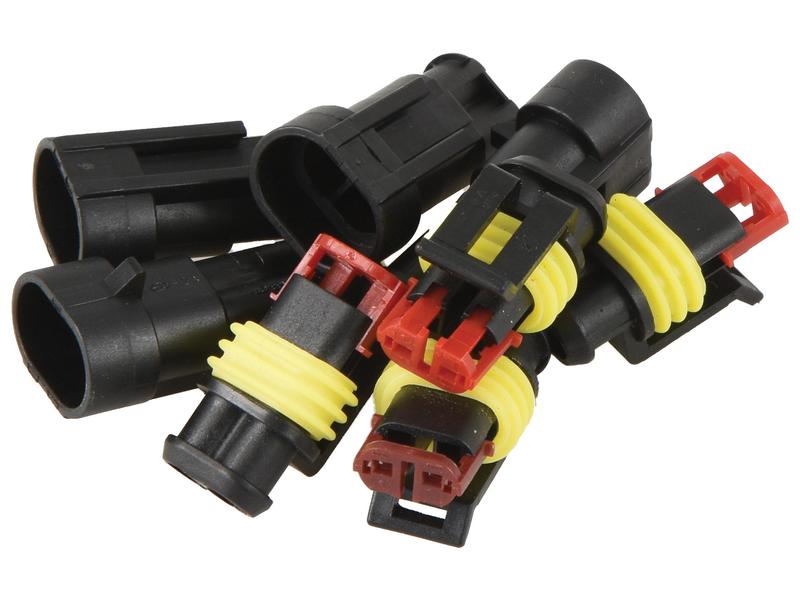 Kit conectores italianos recarga 2 polos 8 unidades (S.153135)