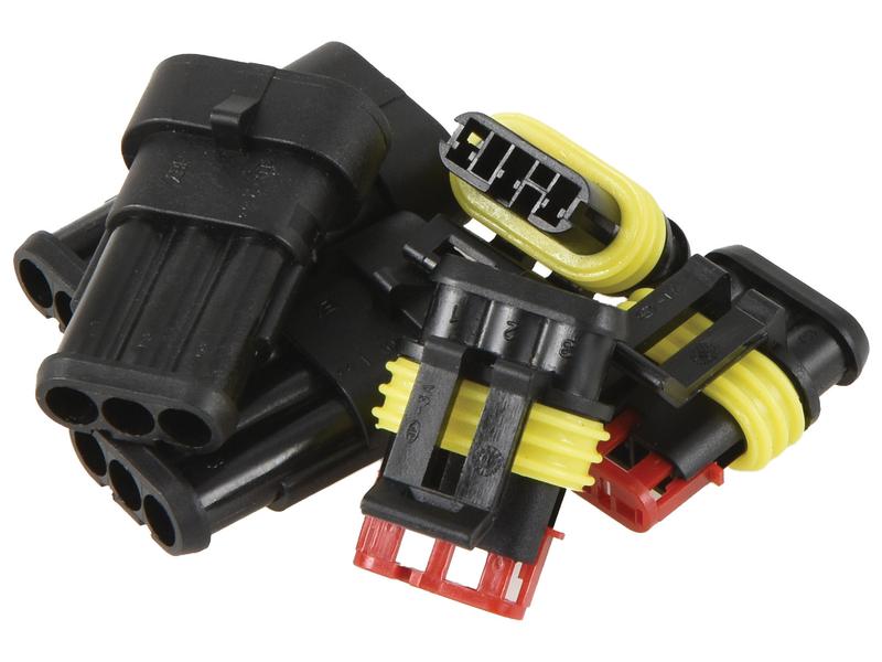 Kit conectores italianos recarga 3 polos 6 unidades (S.153136)