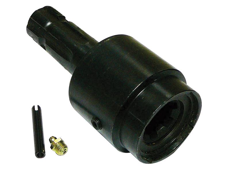 PTO Over-Running Adaptor - Estria Femea 1 3/8'' - 6 x Male spline 1 3/8'' - 6 Com Pino rolante. (S.15514)