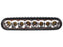 LED Barra plano, 165mm, 2800 Lumens, 10-30V (S.155601)