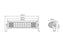 LED Barra plano, 410mm, 4200 Lumens, 10-30V (S.162196)