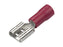 Terminal, Aperto Duplo - Fêmea, 6.3mm, Vermelho (0.5 - 1.5mm) (S.163549)