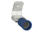 Terminal, Aperto Duplo - Female Spade with Male Branch, 6.3mm, Azul (1.5 - 2.5mm) (S.163561)