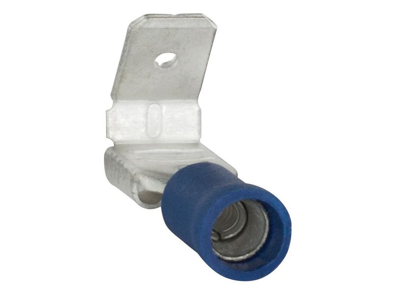 Terminal, Aperto Duplo - Female Spade with Male Branch, 6.3mm, Azul (1.5 - 2.5mm) (S.163561)