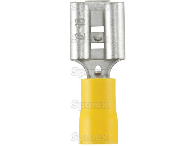 Terminal, Aperto Duplo - Fêmea, 9.5mm, Amarela (4.0 - 6.0mm) (S.163570)