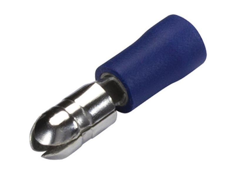 Agripak 25 un. Term. pré-isolado - Macho, 4.0mm, Azul (S.163593)