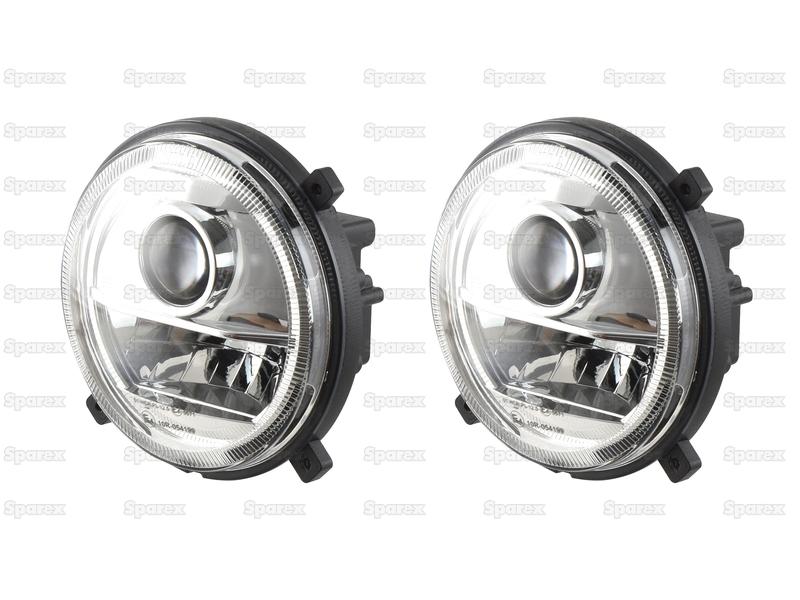 LED Farol dianteiro, CISPR 25: Class 3, Esq./Dt. (Dt.), 1560 - 2760 Lumens, 10-30V (S.163619)