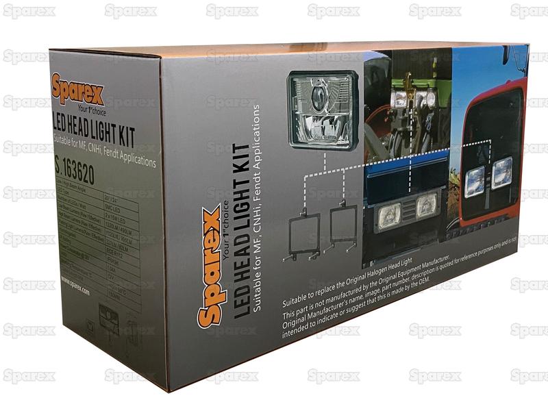 LED Farol dianteiro, CISPR 25: Class 3, Esq./Dt. (Dt.), 1320 Lumens, 10-30V (S.163621)