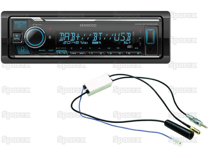 Rádio Stereo - KENWOOD (KMMBT508DAB+DABSplitter) (S.163749)