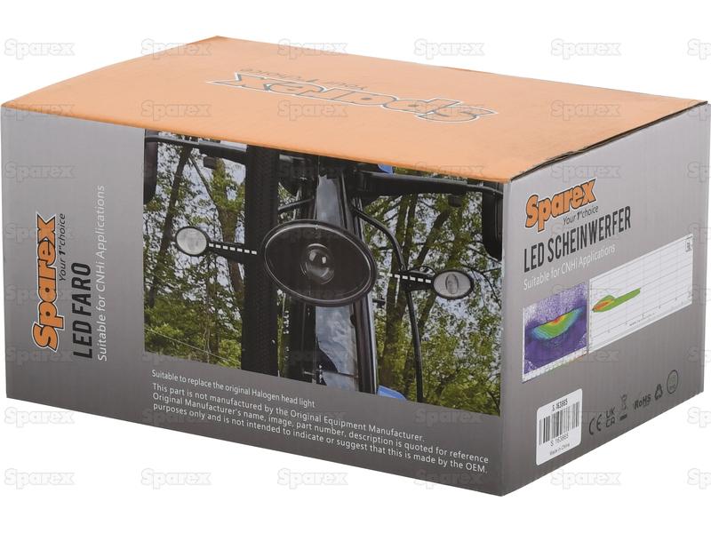 LED Farol LED, CISPR 25: Class 5, 2400 Lumens, 10-30V (Dt.) (S.163865)