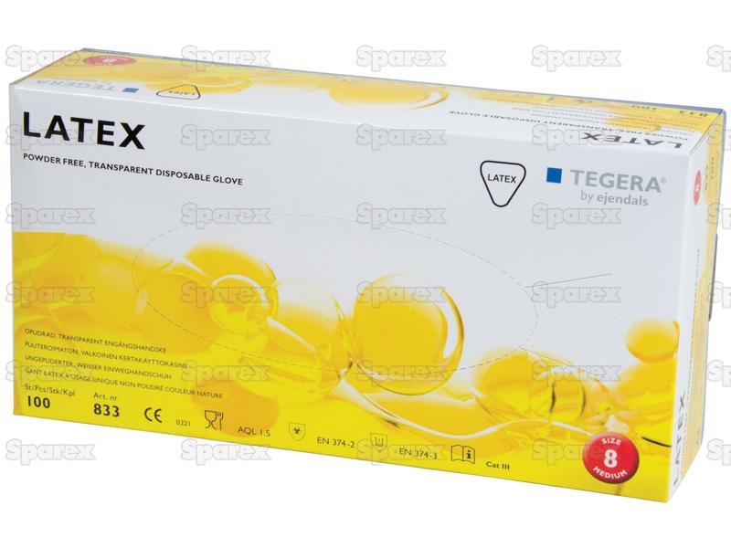 Luvas Ejendals TEGERA 833 - 10/XL (Quantidade por caixa: 100 un.) (S.164106)