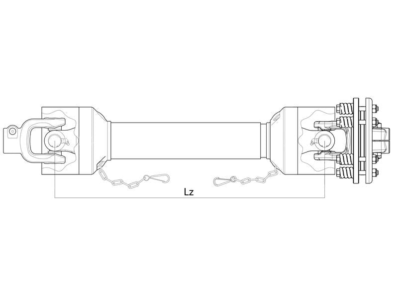 Sparex Transmissão AB6/A6-1290 com embraiagem (S.164306)