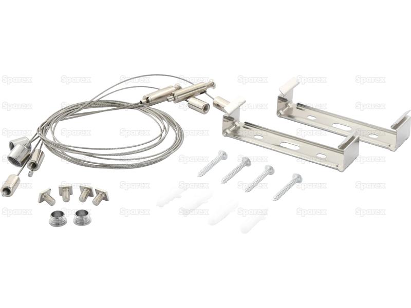 LED Acessório de tubos duplos, 600mm, T8/G13, 100-277V (S.164394)