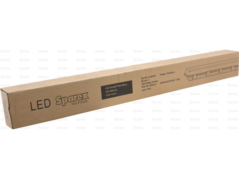 LED Acessório de tubos duplos, 600mm, T8/G13, 100-277V (S.164394)
