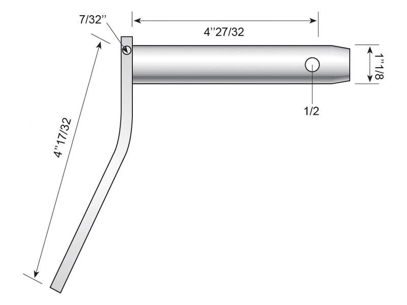 Cavilha 28x123mm Cat.2 (Ø28mm) Reforçado (S.164527)