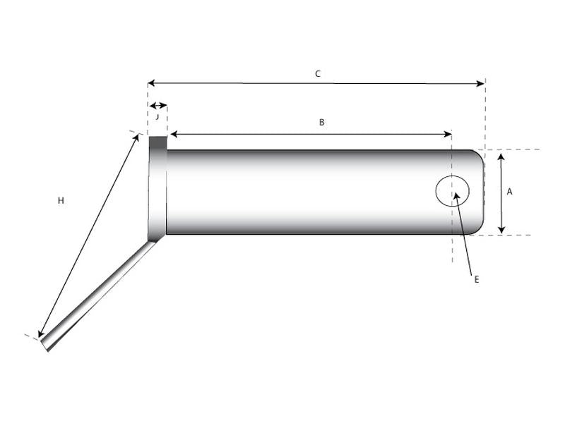Cavilha 32x135mm Cat.3 (Ø32mm) Reforçado (S.164529)