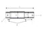 Cavilha - Categoria dupla 22 - 28 - 22mm Cat.1/2 (Ø22/28mm) Reforçado (S.164535)