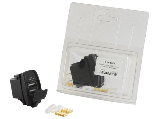 Agripak Int. USB Charger 2 posições (S.164743)