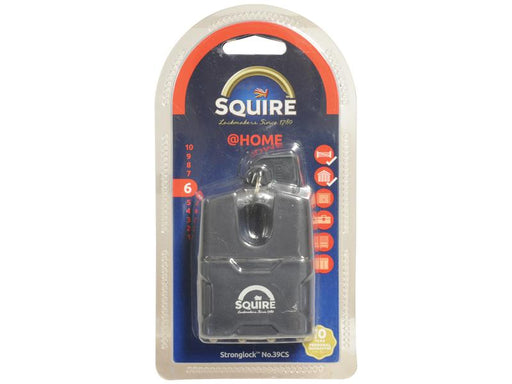 Squire Stronglock Pin Tumbler Padlock - Key Alike - Aço, Largura da estrutura em: 54mm (Classificação de segurança: 6) (S.164753)
