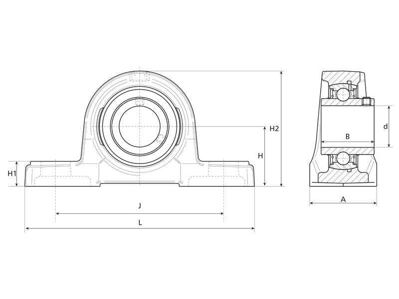 NTN SNR Chumaceira (UCPE208) (S.164888)