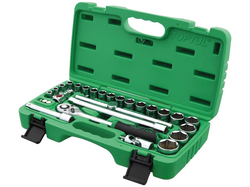 Jogo chaves caixa roquete 1/2'' 28 un. (S.166751)