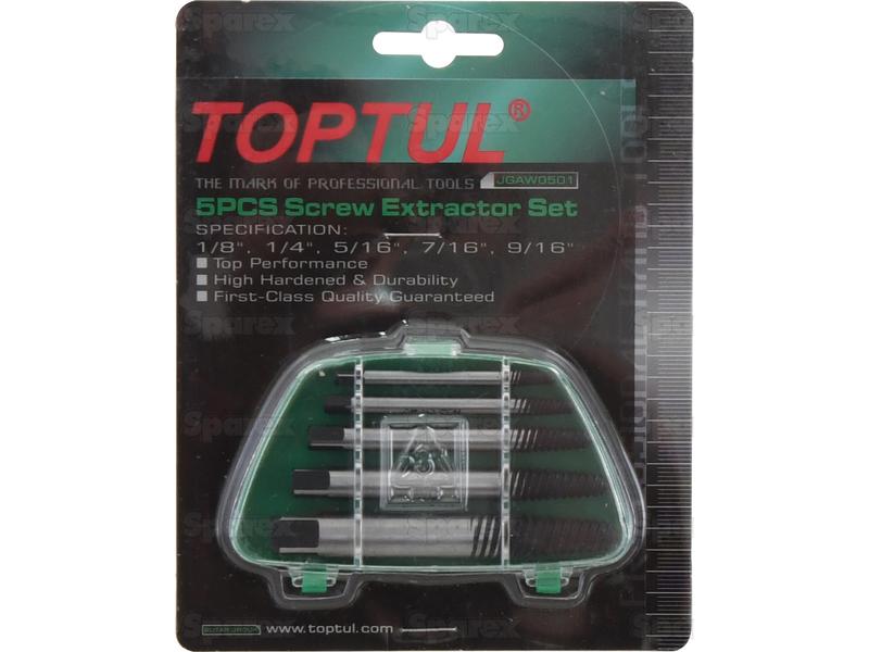 Conjunto de extratores de parafuso (5 un.) (S.166769)