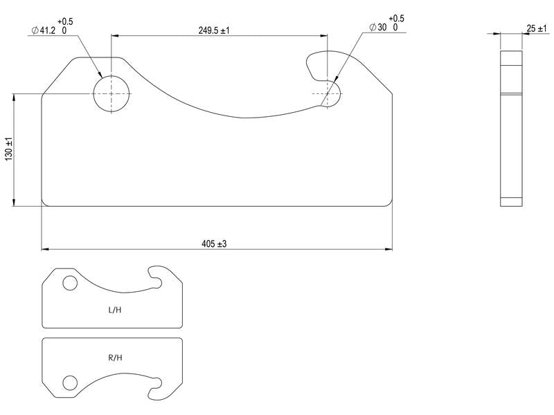 Suporte, para: Bomford (S.167841)